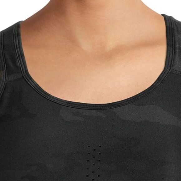 Avia High Impact Bonded Sports Bra- Black Camouflage - Picture 3 of 9